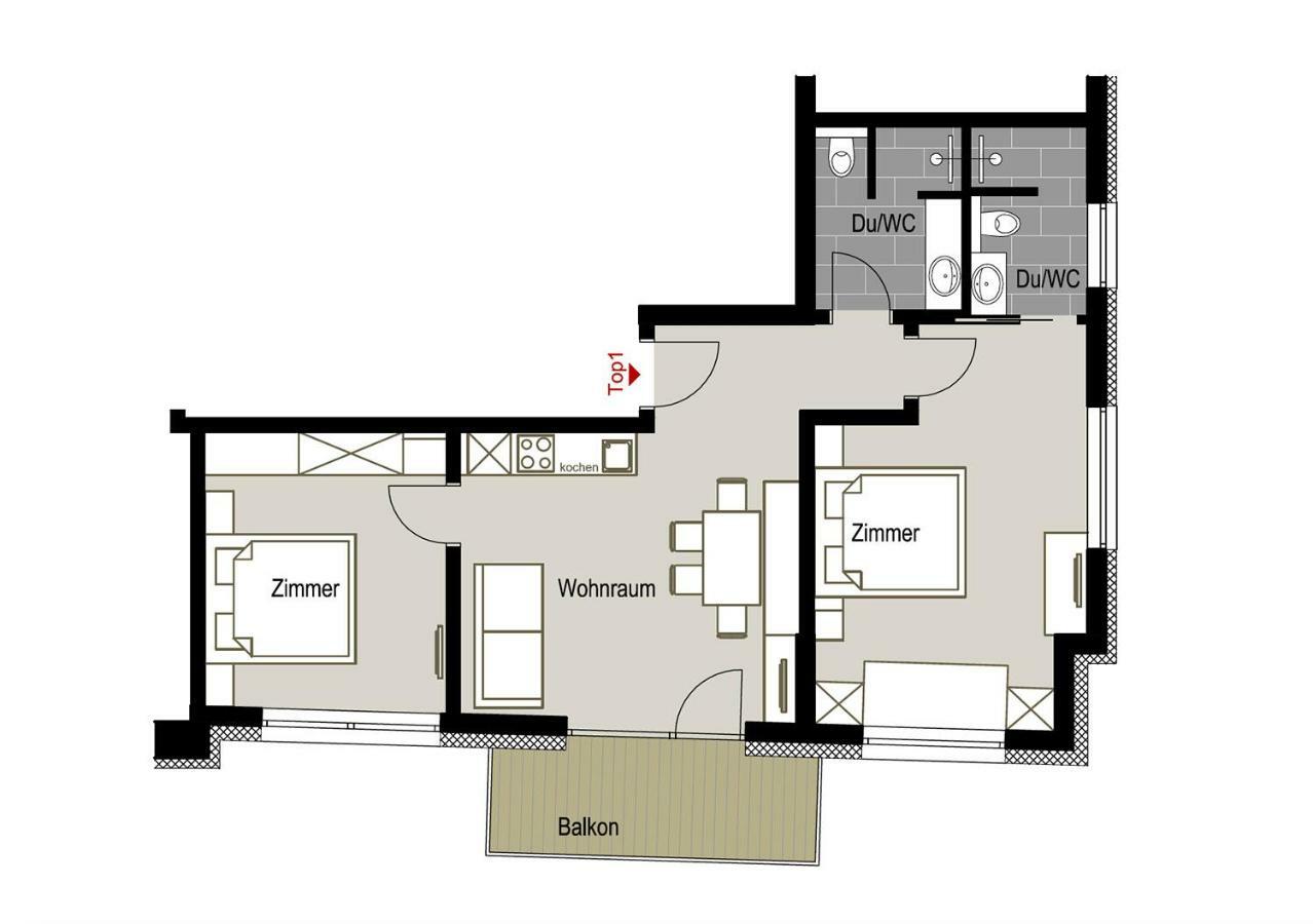 Biwak Appartements Санкт-Антон-ам-Арльберг Экстерьер фото